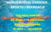 Sekcja pływacka zaprasza!